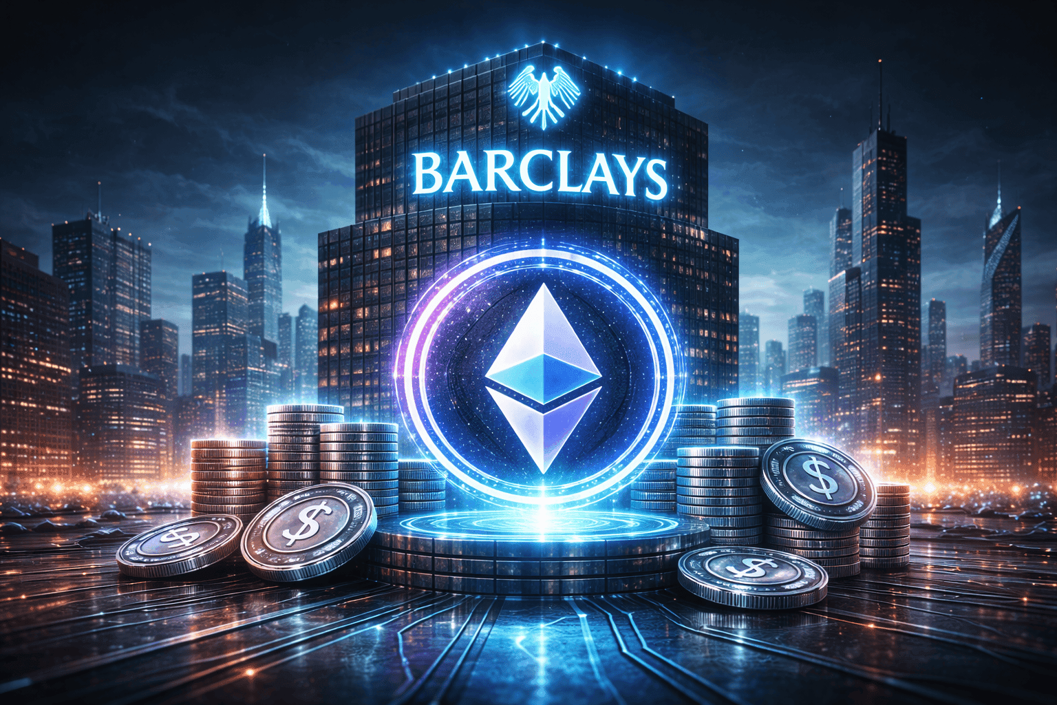 Barclays Backs Crypto Company Ubyx Amid Growing Stablecoin Clearing Race