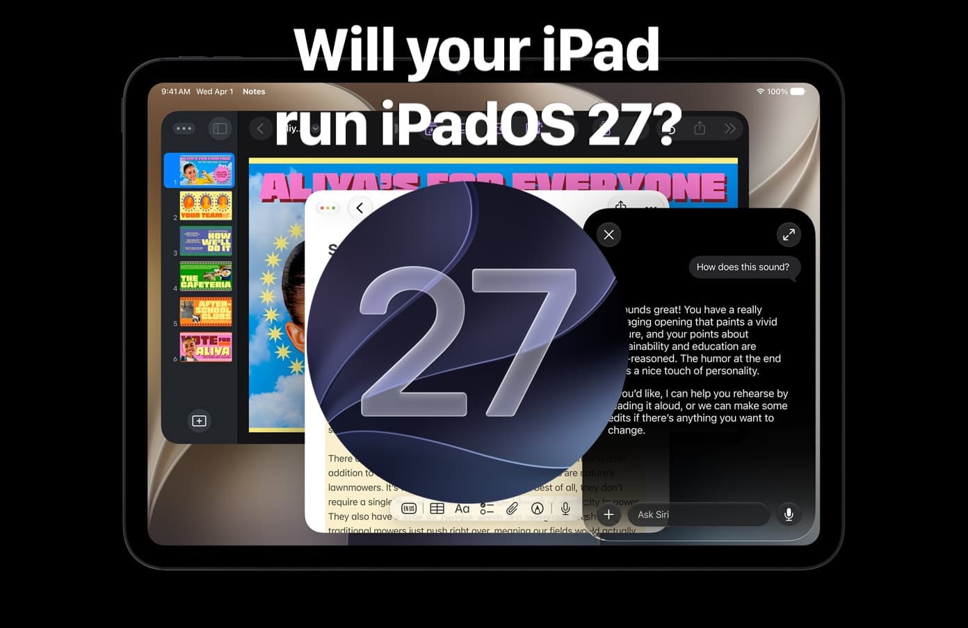 iPadOS 27 Compatible iPad Models: Will Your iPad Run iPadOS 27?