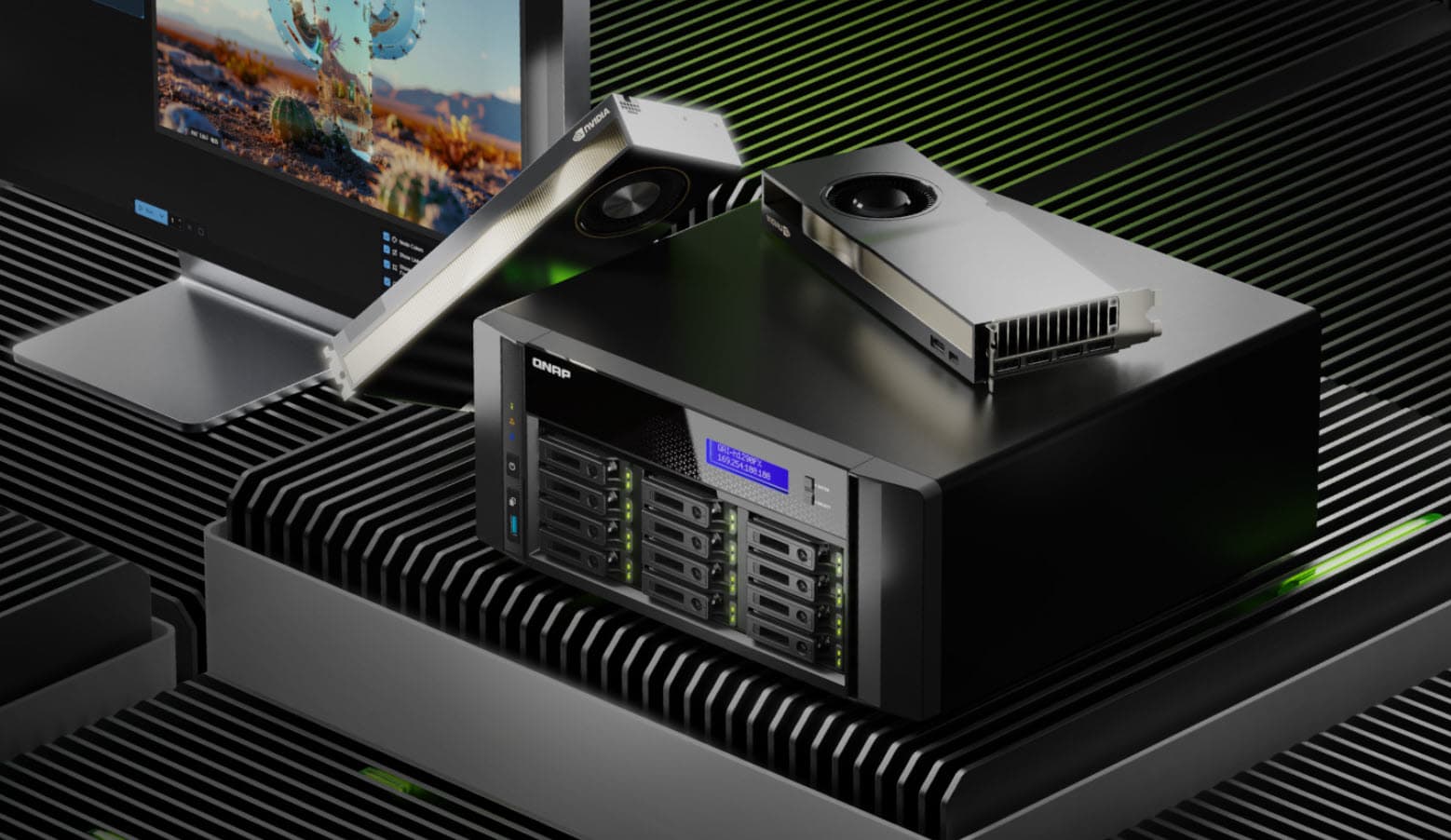 QNAP Pairs a 6-Year-Old Zen 2 EPYC With NVIDIA’s 96GB RTX PRO 6000 Blackwell in Its New Edge AI NAS