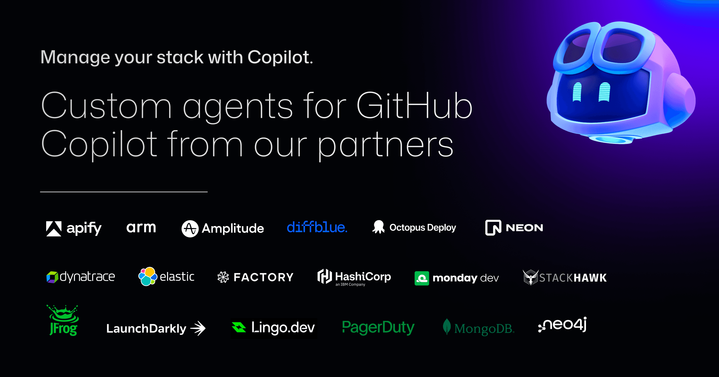 Your stack, your rules: Introducing custom agents in GitHub Copilot for observability, IaC, and security
