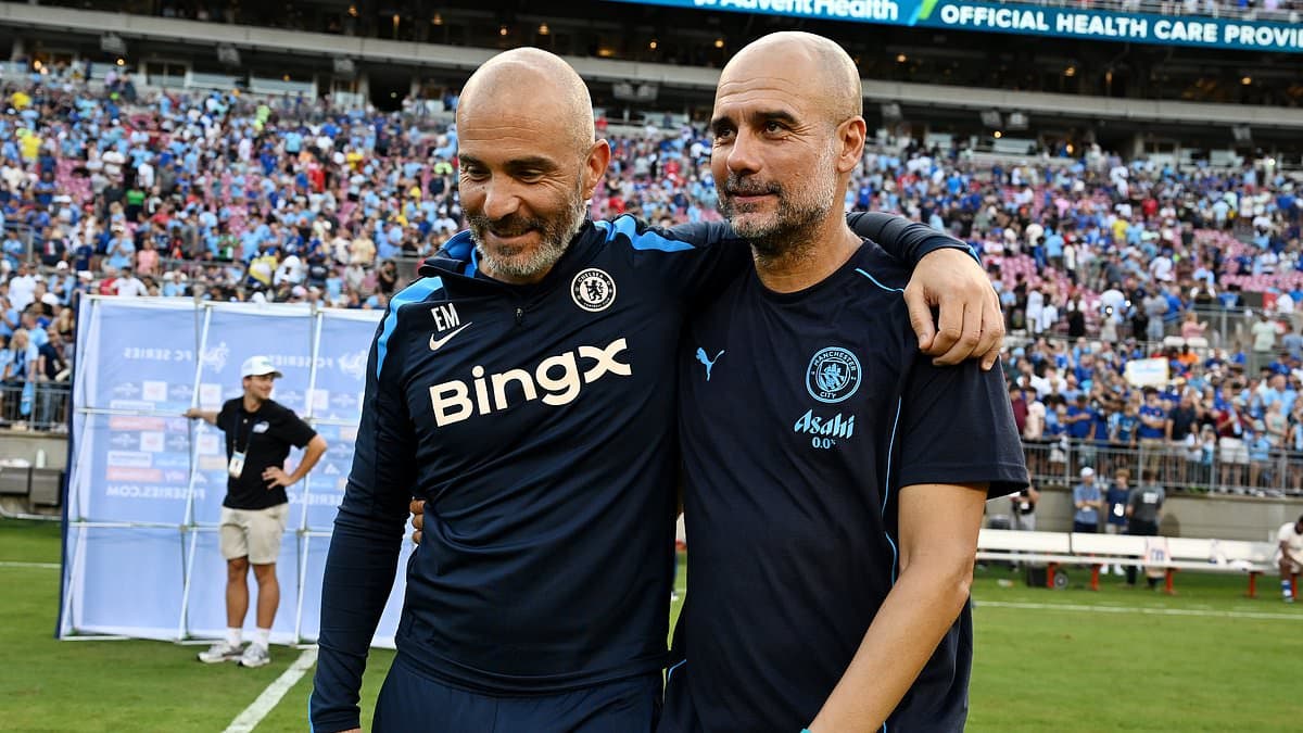 Pep Guardiola gave him the lowdown on which Man City stars sulk about being dropped over dinner in Barcelona... now Enzo Maresca is determined to do things his way, writes JACK GAUGHAN