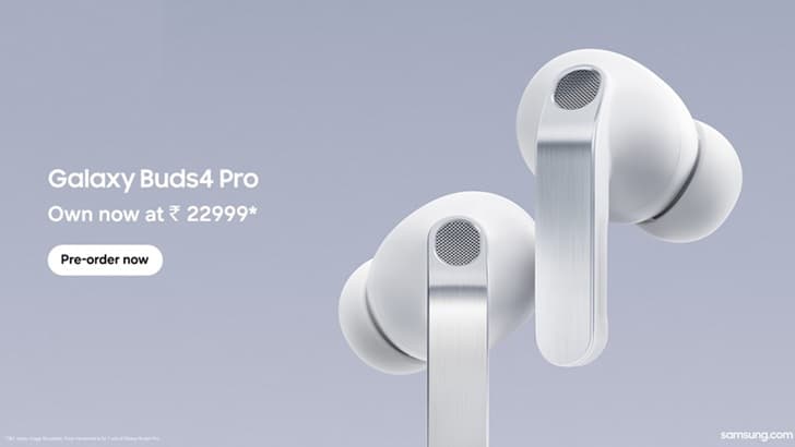 Samsung India Launches its Most Advanced Galaxy Buds4 Pro; Pre-order Begins Today
