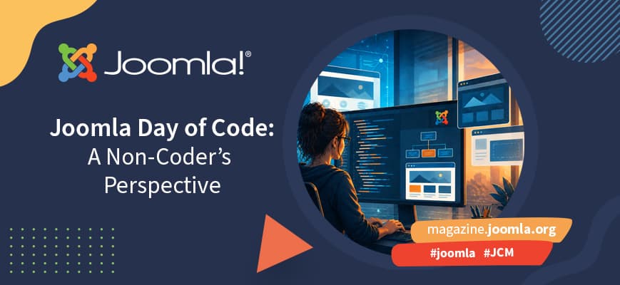 Joomla Day of Code: A Non-Coder's Perspective