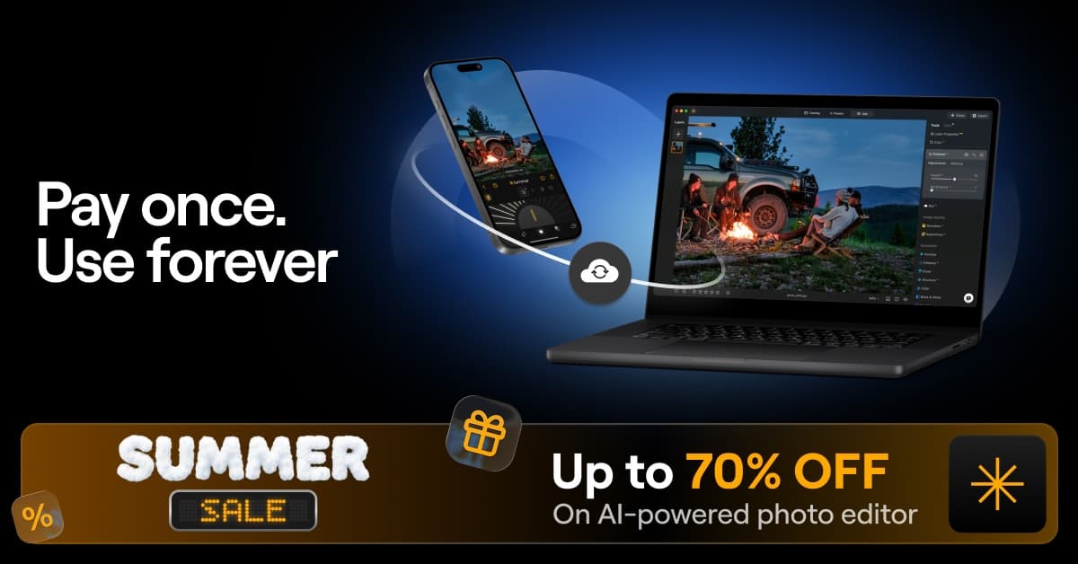 Skylum Luminar Neo Summer Sale (up to 70% off)