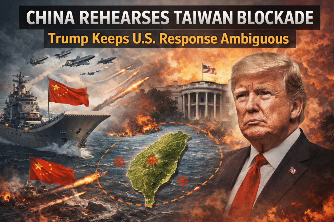 China aggression renews question of whether Trump would defend Taiwan with US military