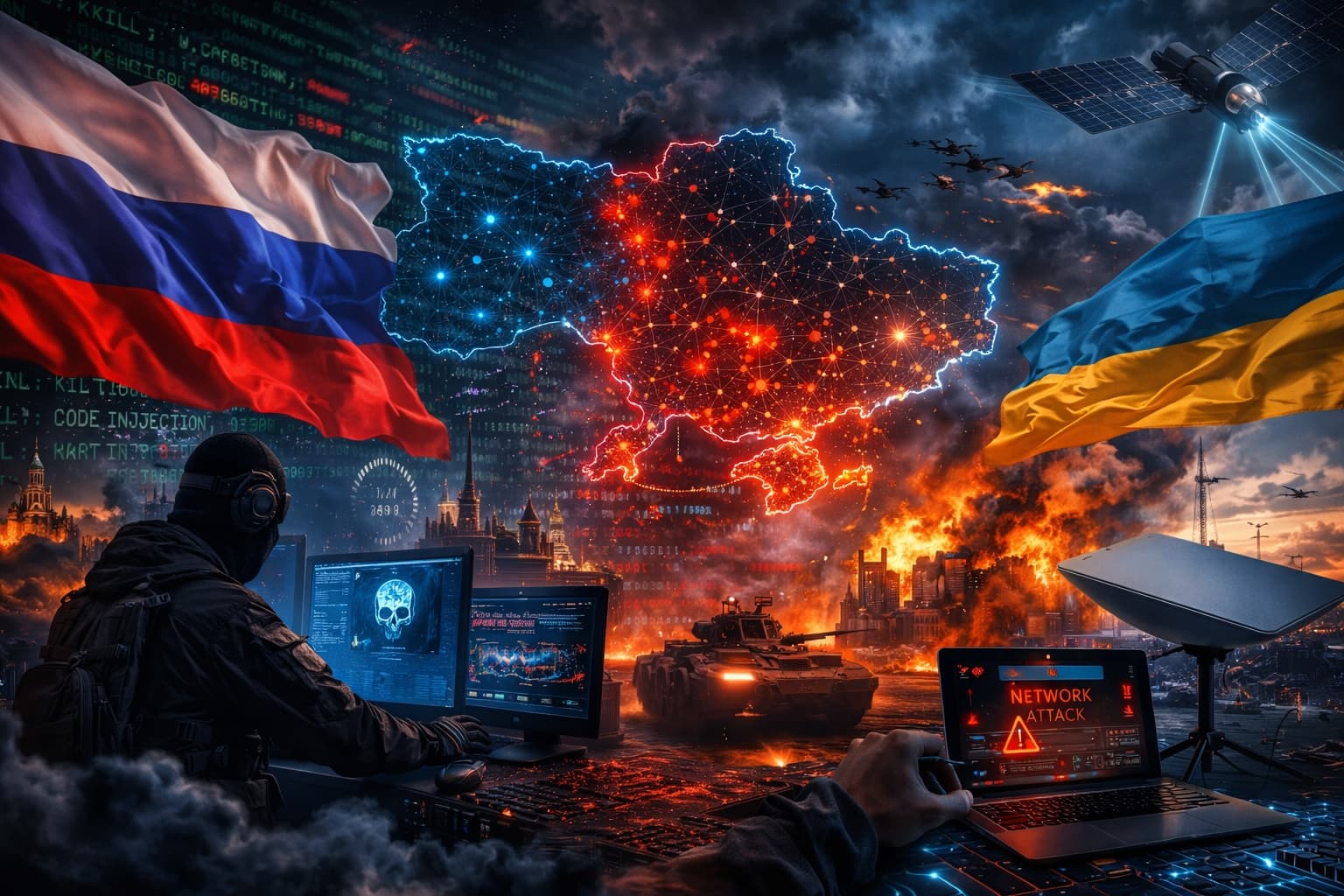 Assessing Russian Network Warfare Through the Lens of the Ukraine Conflict