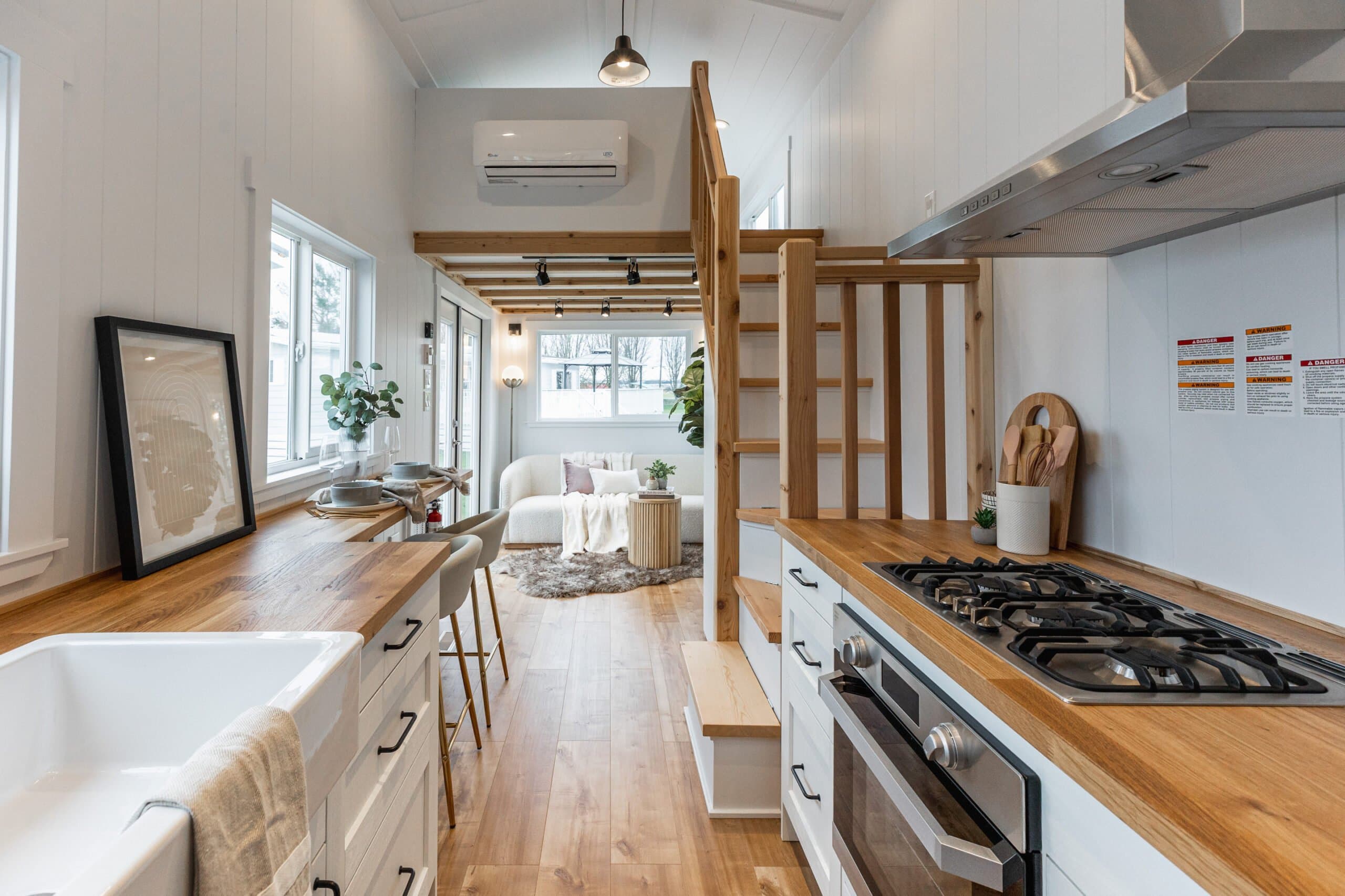 The Canada Goose: 392 Sq Ft Gooseneck Tiny Home by Mint Tiny House Company