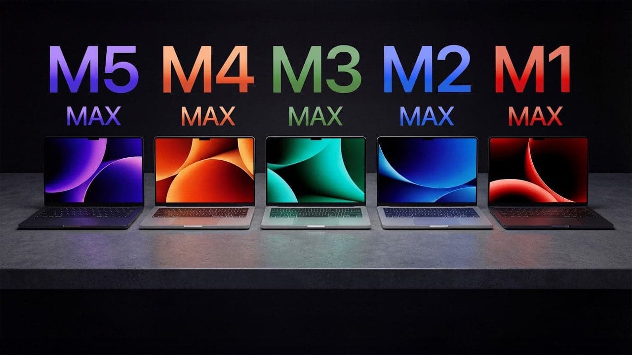 M5 Max vs. M1/M2/M3 Max: How Much Faster is the 2026 MacBook Pro?