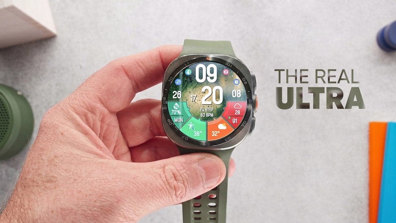 A 35% Larger Battery Upgrades the Samsung Galaxy Watch Ultra 2