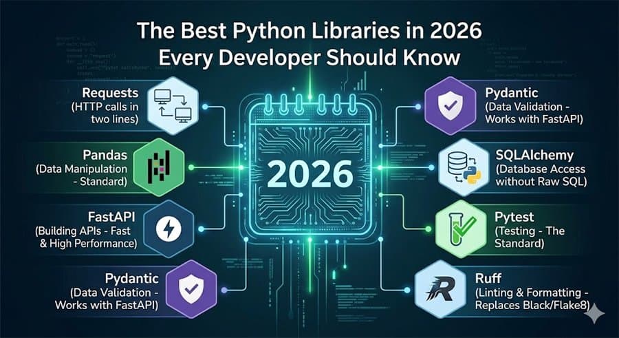 Best Python Libraries in 2026 – Essential Libraries Every Developer Should Know