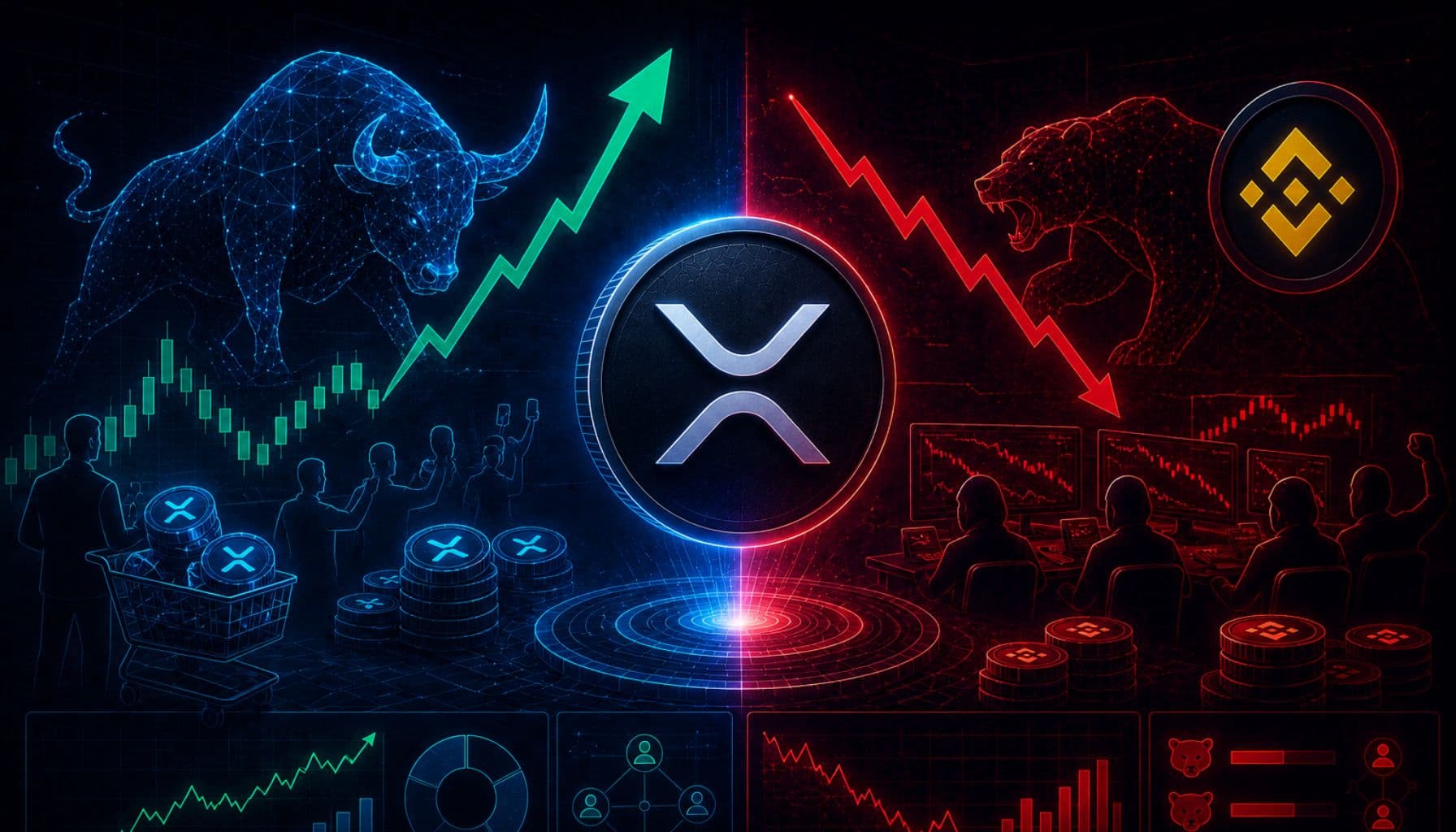 XRP Bulls Keep Buying Spot While Binance Perp Traders Push Aggressive Shorts