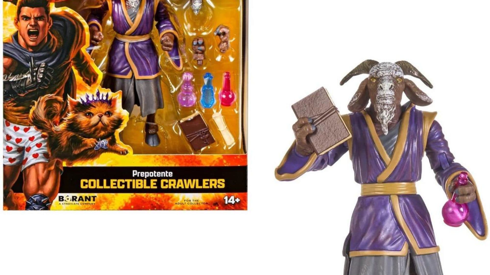 Playmates Reveals New Dungeon Crawler Carl Prepotente 6" Figure