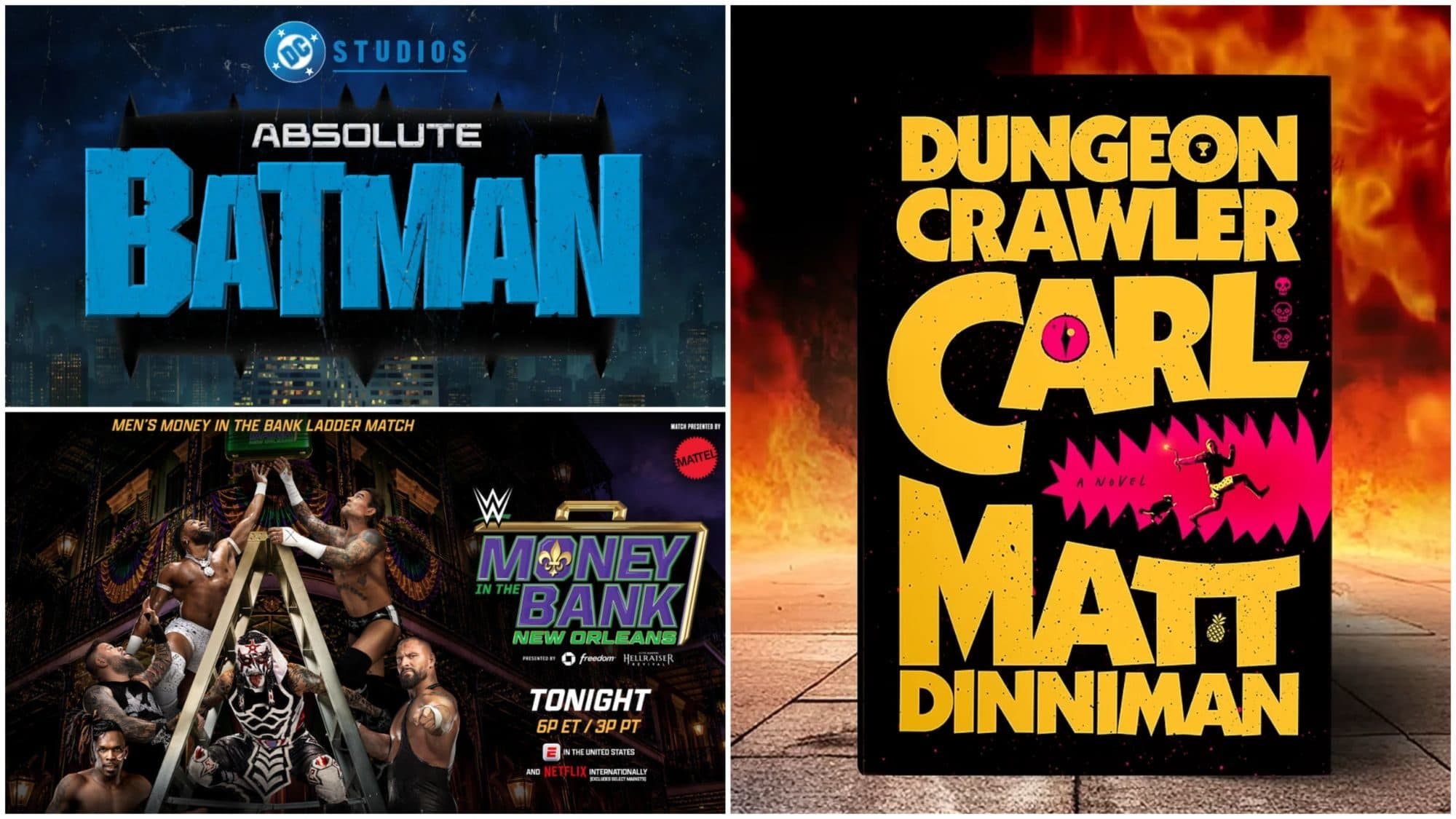 Absolute Batman, WWE MITB & Dungeon Crawler Carl: BCTV Daily Dispatch