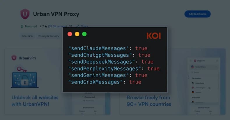 Featured Chrome Browser Extension Caught Intercepting Millions of Users' AI Chats
