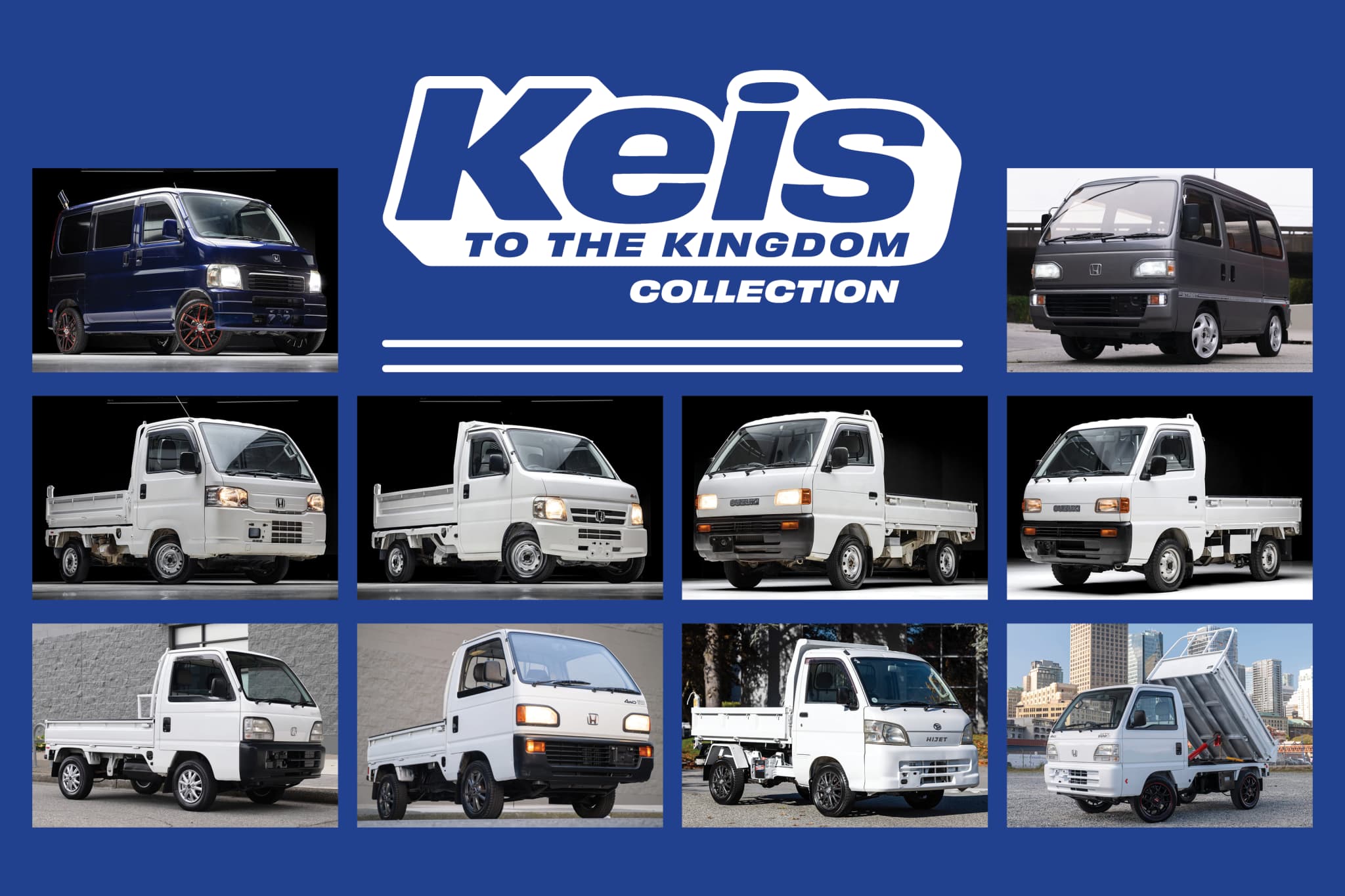 Keis To the Kingdom: A Collection of JDM Trucks and Vans from Elite Vancouver Motors