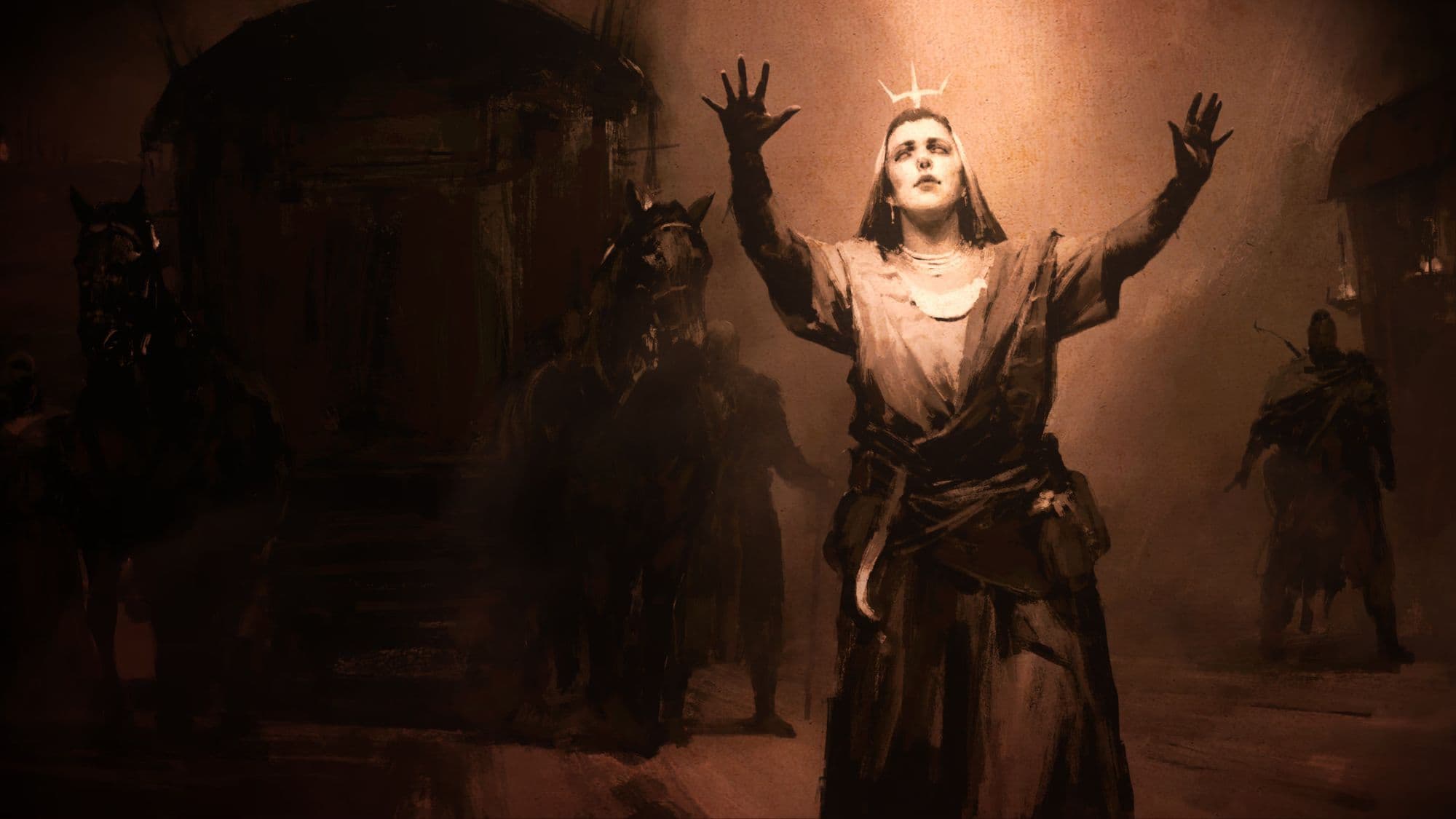 Diablo 5 senior game director says the game will tell 'three stories,' including the past, the present desolation of Diablo's takeover, and the future 'terror forming' of the Sanctuary