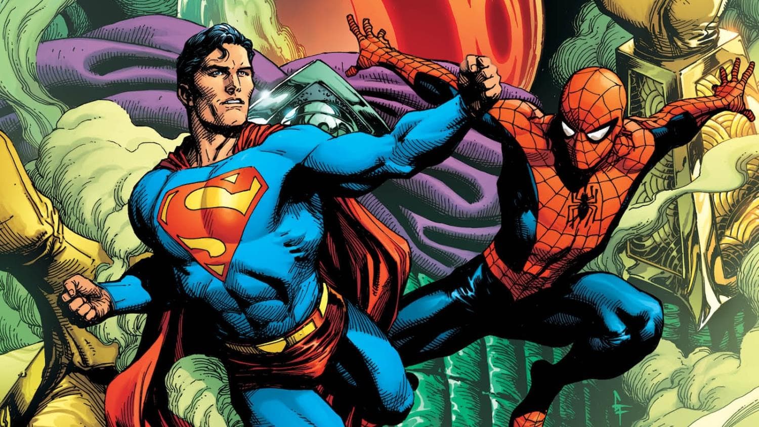 Marvel Comics Reveals SPIDER-MAN/SUPERMAN #1 Variant Covers And More Backup Stories