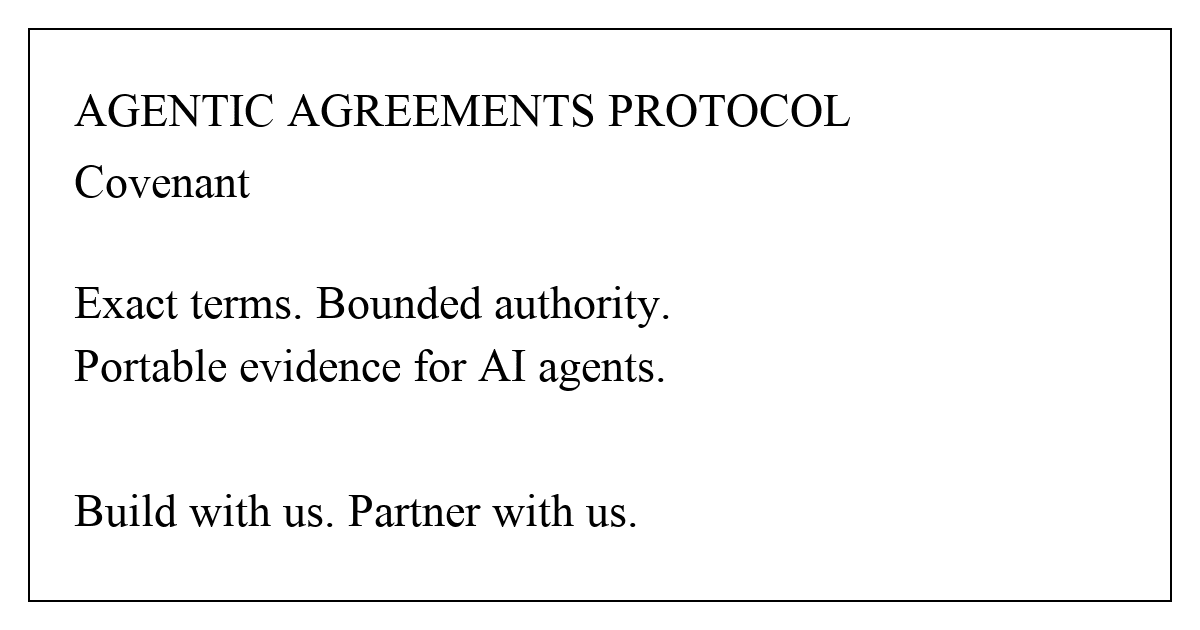 Show HN: Portable, signed agreements for AI agents