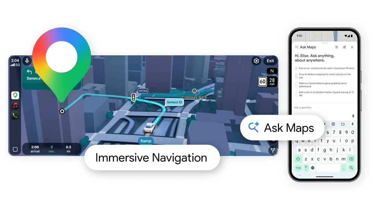 Google Maps makes navigation easier with conversational ‘Ask Maps’ feature