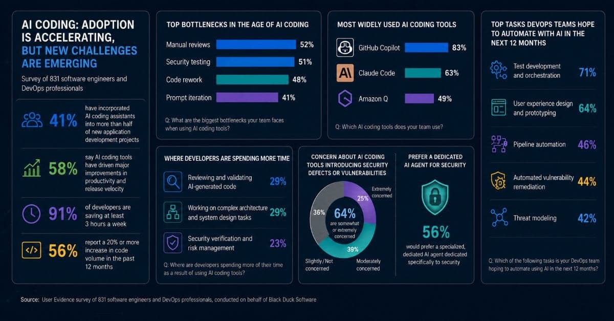 Survey Surfaces Emerging DevOps Bottlenecks in the AI Coding Era