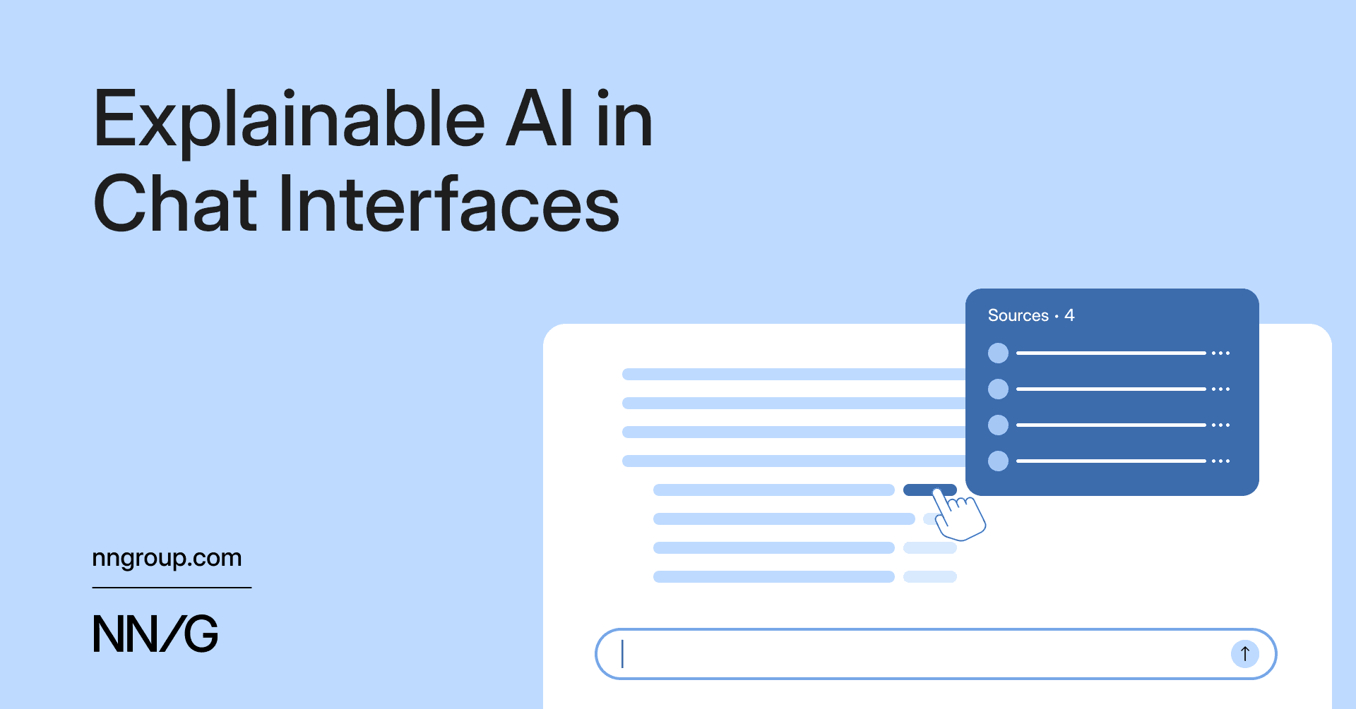 Explainable AI in Chat Interfaces