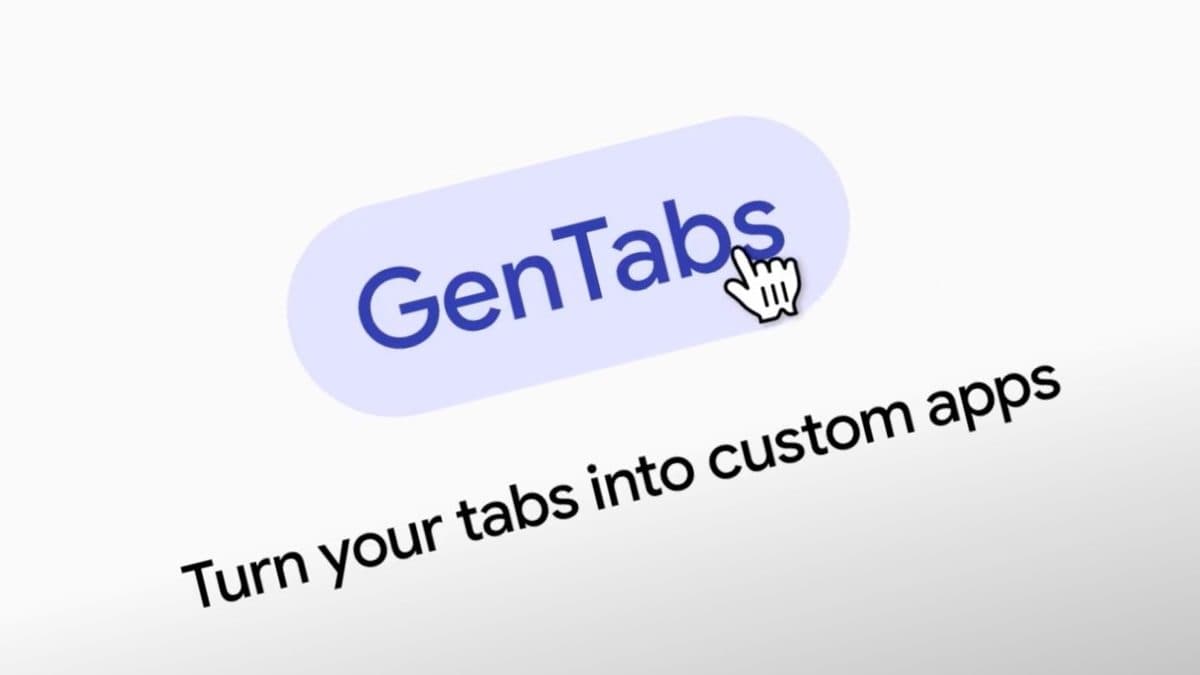 Google GenTabs Uses AI to Create Apps From Your Open Browser Tabs