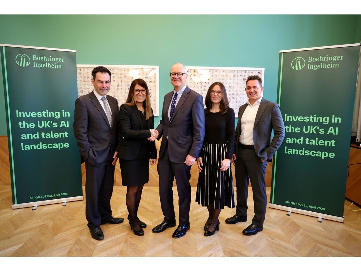 Boehringer Ingelheim expands investment in computational innovation with new AI Accelerator in UK’s Knowledge Quarter
