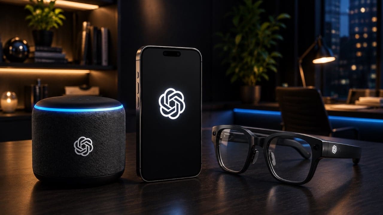 OpenAI Hardware Roadmap Leaks: Speaker, AI Phone, and Smart Glasses in Development