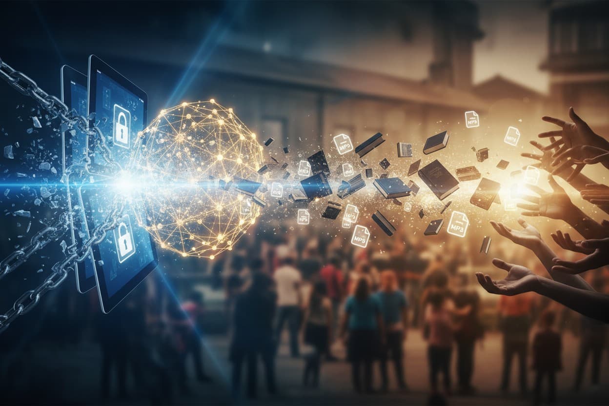 We’re Giving Away the Library: Why I Believe Free, Decentralized Audiobooks Are an Act of Liberation