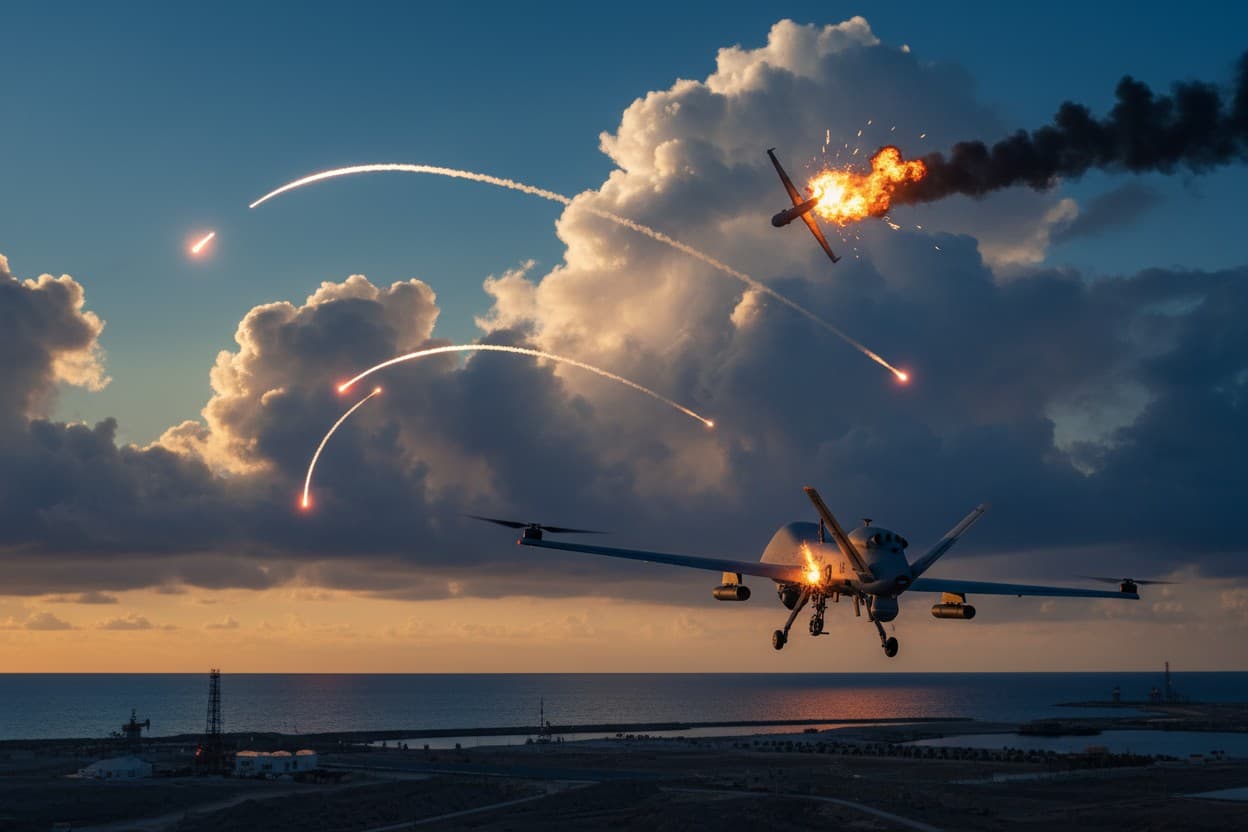 Iran strikes U.S. spy drone in Strait of Hormuz, escalating maritime crisis